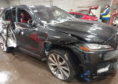 2019 Jaguar F-Pace S из США, поврежденный, VIN SADCM2FV4KA358459